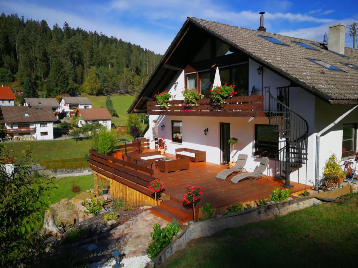 Ferienhaus Enzquelle Enzklosterle Bagian luar foto